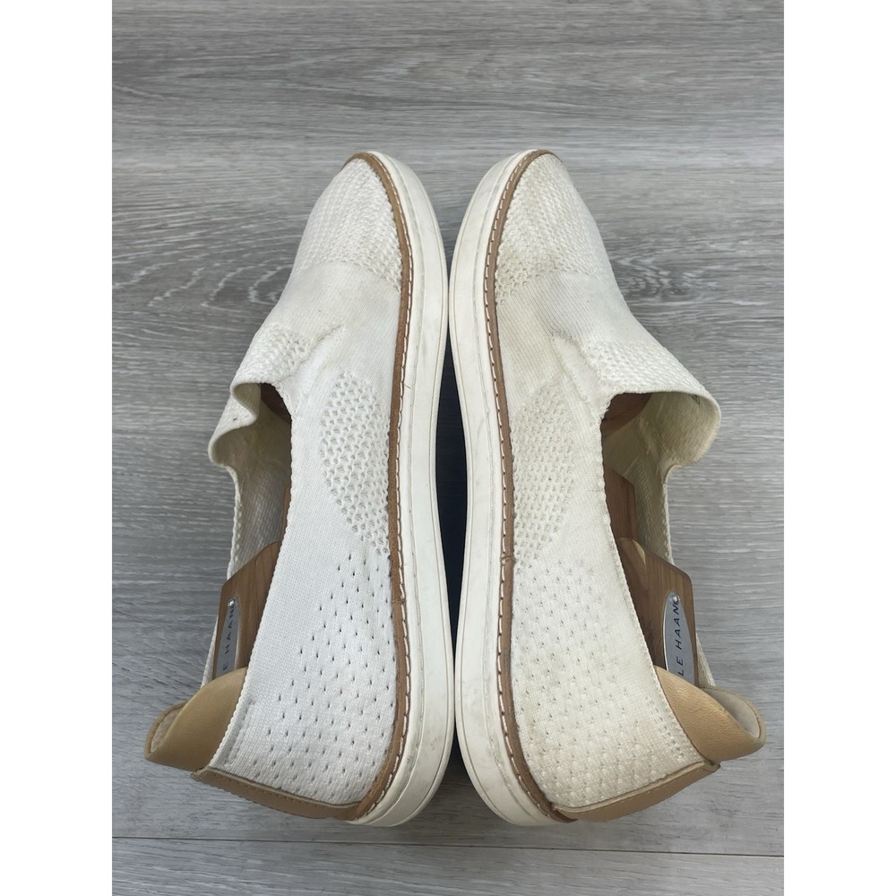 Ugg Women's Sneaker White Woven Mesh 11 Slip On Work Comfort Lightweight Shoes - Picture 5 of 11